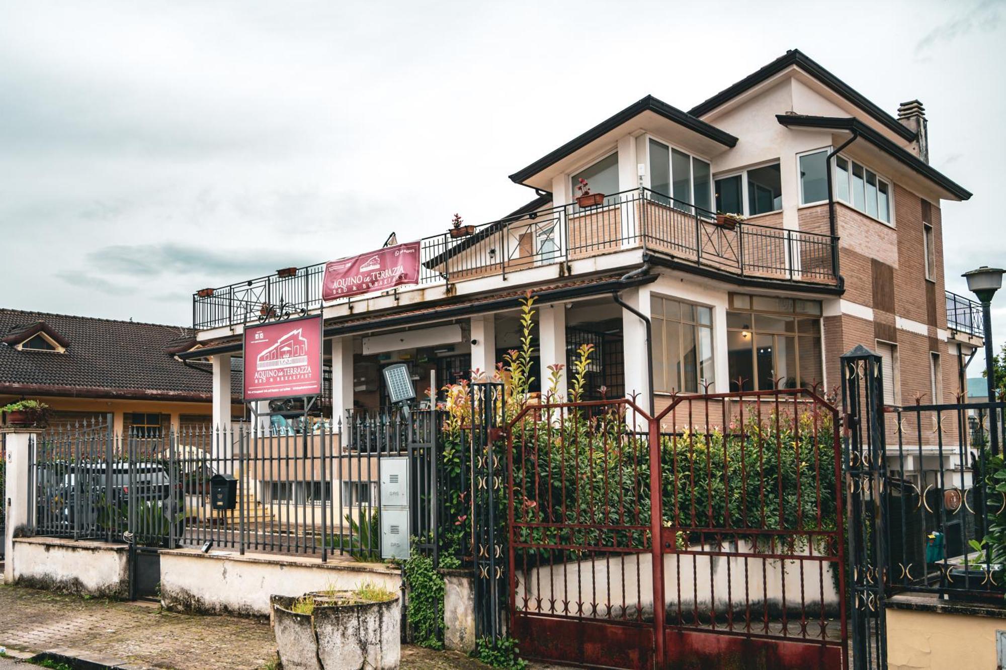 B&B Aquino In Terrazza Kültér fotó